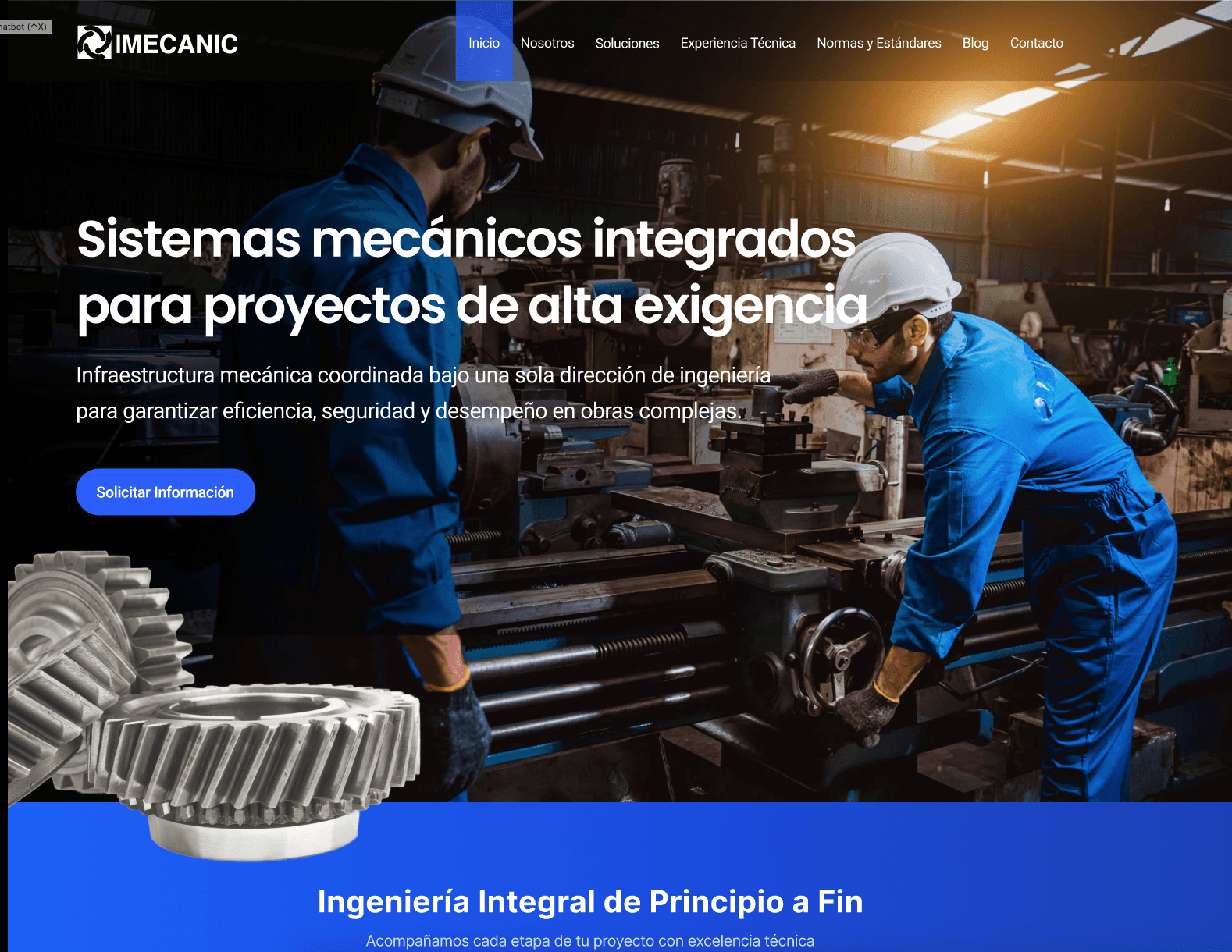 Imecaninc — project preview